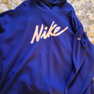Womens 2x blue Nike sweatshirt